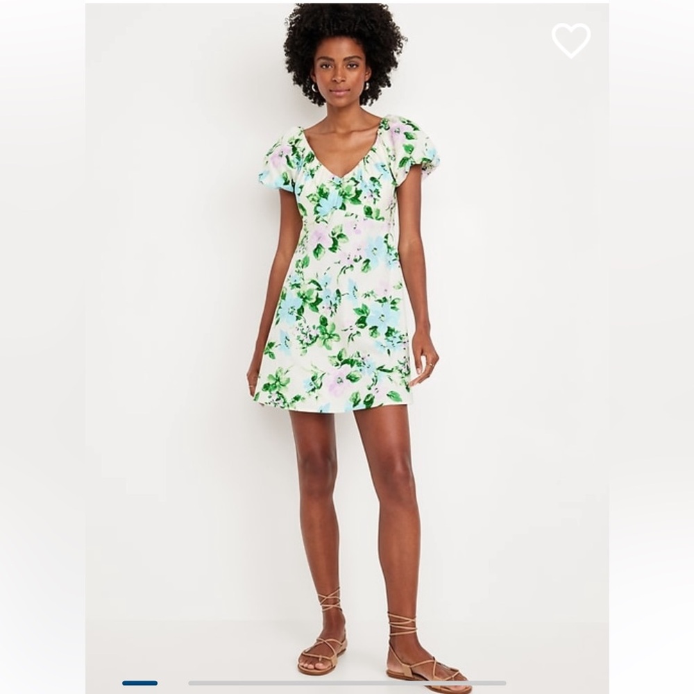 NWT Old Navy V-Neck Mini Swing Dress (Size Large Tall)